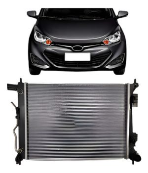 Radiador Hb20 2012 A 2019 Com Ar Automatico