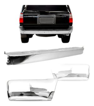 Kit Parachoque Traseiro + Par Polainas Hilux Sw4 96 A 2004