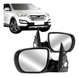 Par Retrovisor Santa Fe 2013 A 2014 Elet Ret C/pisca Aque