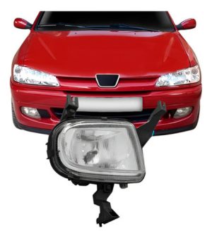 Farol De Milha Auxiliar Para Peugeot 306 1998 A 2002 Direito