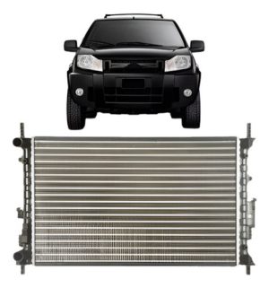 Radiador Ecosport 2008 09 10 11 2012 2.0 Com Ar Automática