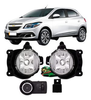 Kit Farol Milha Auxiliar Neblina Onix 2012 À 2014