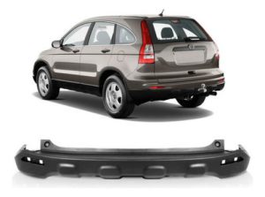 Para-choque Crv 07 A 09 Inferior Preto Texturizado