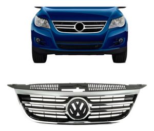 Grade Radiador Tiguan 2007 2008 09 10 2011 Com Friso Cromado