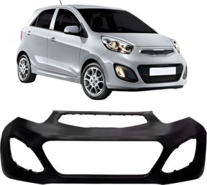 Parachoque Dianteiro Picanto 2012 A 2015 Preto Liso