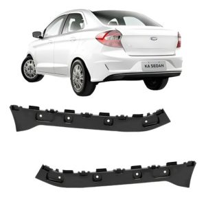 Par Suporte Guia Parachoque Traseiro Ka Sedan 2015 A 2022