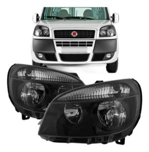 Farol Lado Esquerdo Doblo 10 11 12 2013 Manual Elétrico Fumê