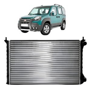 Radiador Doblo 2009 A 2021 8v 16v C/ Ar Manual / Automatico