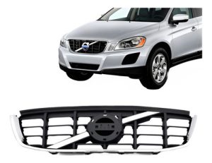 Grade Radiador Volvo Xc60 08 09 10 11 12 13 14 Friso Cromado