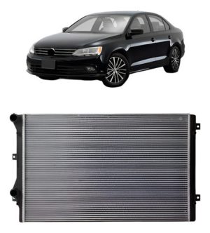 Radiador Golf 2013 A 2015 Com Ar Manual/ Automático