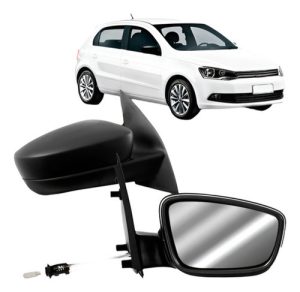 Par Retrovisor Gol G6 2013 A 2016 Texturizado C/ Controle