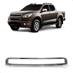 Friso Moldura Cromada Grade S10 2012 A 2016 Superior