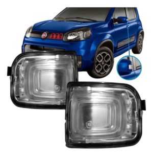 Par Pisca Seta Retrovisor Uno 2011 2012 2013 2014 C/garantia