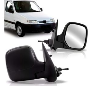 Par Retrovisor Peugeot Partner 1998 Á 2004 Com Controle.