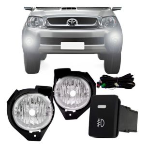 Kit Farol Milha Auxiliar Hilux Srv 2009 2010 2011 Pick-up