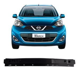 Alma Lamina Parachoque Dianteiro Nissan March 2015 2016 2017