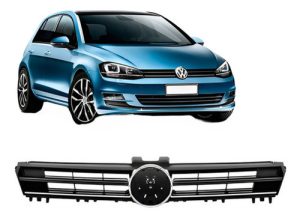 Grade Dianteira Golf Tsi 2014 2015 2016 Com Moldura Cromada