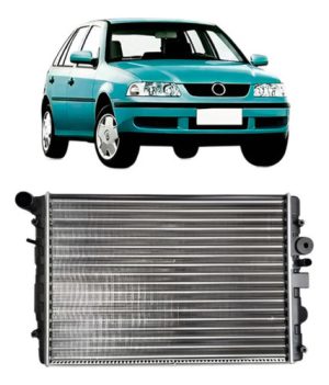 Radiador Gol Bola G3 G4 1995 A 2008 Manual Modelo Original