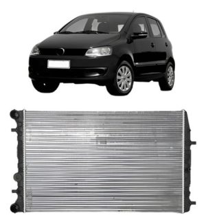 Radiador Fox 2009 A 2010 1.0/1.6 Com Ar Manual