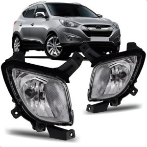 Kit Farol Auxiliar Ix35 2010 2011 2012 13 14 2015 Sem Grade