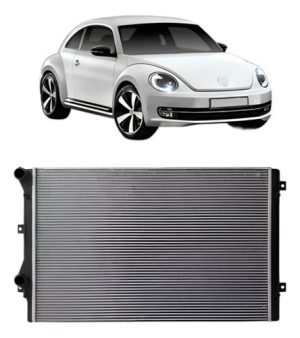 Radiador Fusca 2013 A 2015 2.0 Com Ar Automático