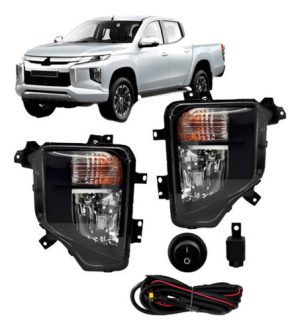 Kit Farol Milha Auxiliar L200 Triton 2020 2021 S/led Oferta