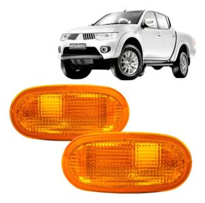 Par Pisca Lateral L200 Triton Âmbar 2007 A 2016