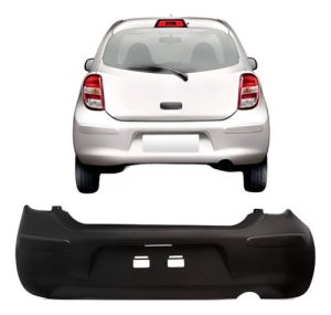 Envolvente Traseiro Nissan March 2011 2012 2013 2014