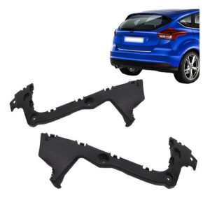 Par Suporte Parachoque Traseiro Focus Hatch 2016 2017 2018.