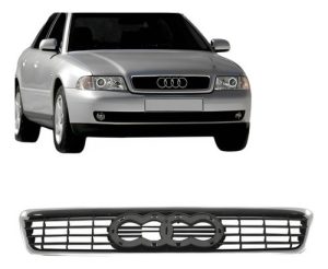Grade Radiador Audi A4 1999 2000 2001 Cromada