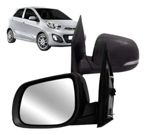 Par Retrovisor Eletrico Retratil C/pisca Picanto 2012 A 2015