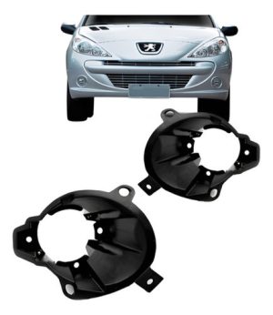 Par Suporte Farol Auxiliar Peugeot 207 Ano 2008 09 10 11 12
