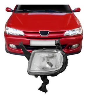 Farol De Milha Auxiliar Para Peugeot 306 98 A 02 Esquerdo