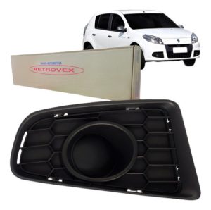 Grade Do Milha Sandero 2012 13 2014 Sem Furo Ld Retrovex