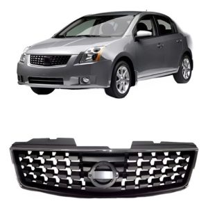 Grade Radiador Sentra 2007 2008 2009 Cromado
