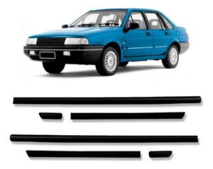 Jogo Friso Lateral Santana 4pts Cl 1991 92 A 1997 6pcs Preto