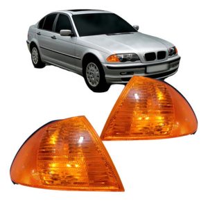 Par Pisca Seta Bmw S3 1998 1999 2000 2001 Âmbar Com Garanti