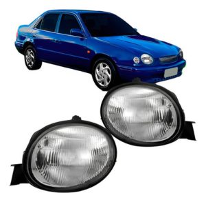 Jogo Pisca Seta Corolla 1998 1999 00 01 2002 Redondo Cristal