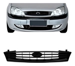 Grade Radiador Fiesta Street 2000 2001 2002 Preto