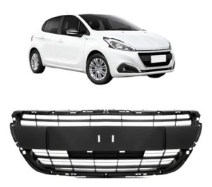 Grade Para Peugeot 208 2017 2018 2019 2020 Superior Preto