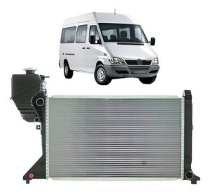 Radiador Sprinter 311 1995 A 2011 Com Reservatorio Manual