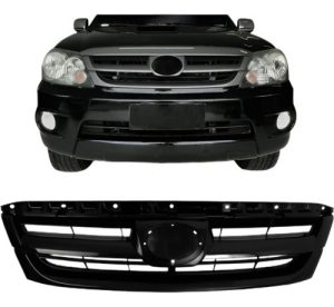 Grade Radiador Hilux Sw4 2005 A 2008 Sem Friso