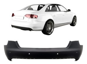 Para-choque Traseiro Audi A4 2007 A 2011 Com Furo Sensor