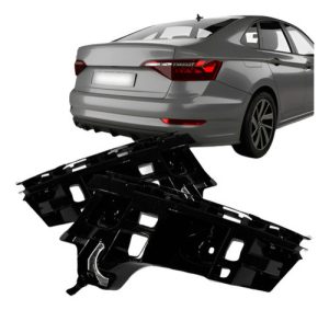 Par Suporte Guia Parachoque Traseiro Jetta 2019 2020 21 2022