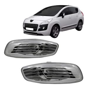 Par Pisca Retrovisor Para Peugeot 3008 09 10 12 13 A 16 17