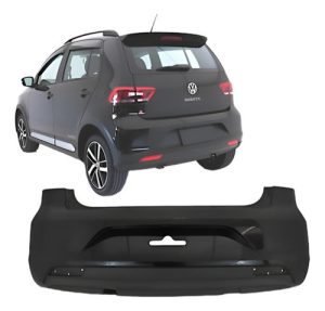 Parachoque Traseiro Fox 2015 17 18 A 2022 Com Furo Refletor