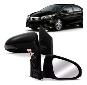 Par Retrovisor Corolla 14 A 2019 Retrátil Elétrico C/ Pisc
