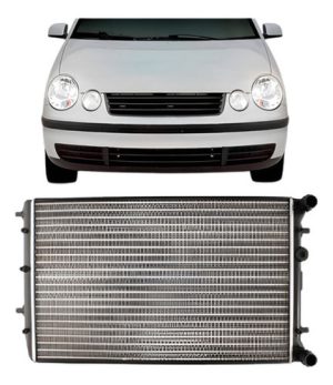 Radiador Fox Polo 2003 2004 2005 1.6 1.0 Manual Sem Ar