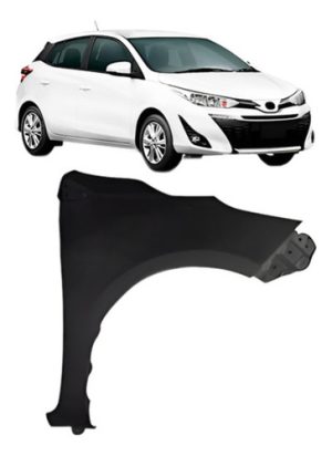 Paralama Yaris 2018 2019 2020 21 22 23 2024 Sem Furo Direito