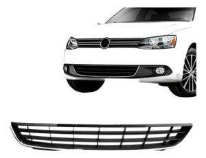 Grade Inferior Central Volkswagen Jetta 11/2014 Preta Oferta